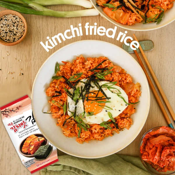 Roasted Seaweed Kimchi 4g X 3