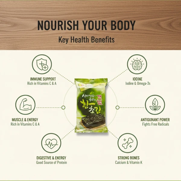 UMAI Seaweed Seasoned Hamcho 4g X 3