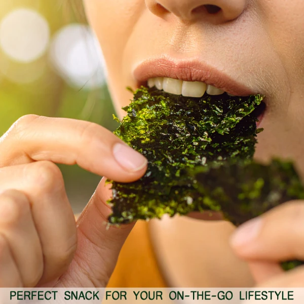 Seaweed Seasoned Hamcho 4g X 3