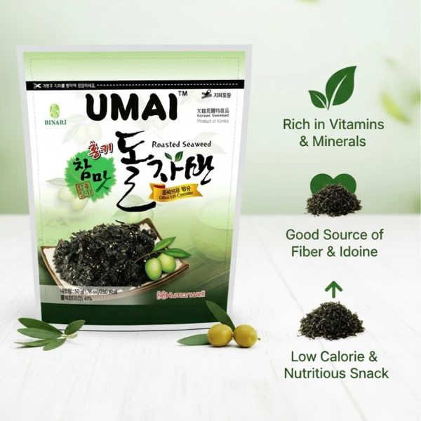 UMAI Roasted Seaweed Laver 50g