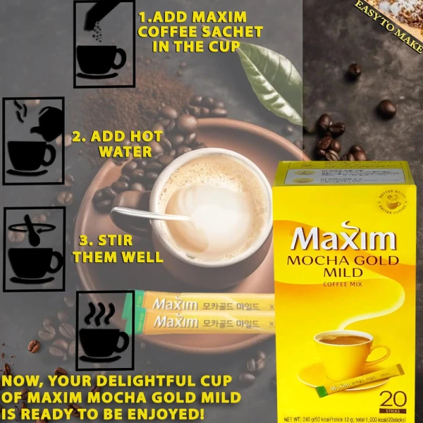 Mocha Gold Mild Coffee Mix (20T)