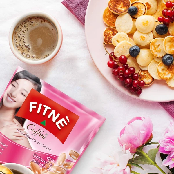 FITNE Instant Coffee Mix with Collagen 150g - 10T