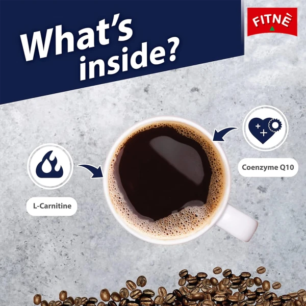 FITNE Black Coffee with Q10 50g - 10T