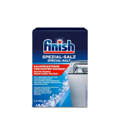 Finish 5x Power Dishwasher Cleaner Salt 1.2 Kg