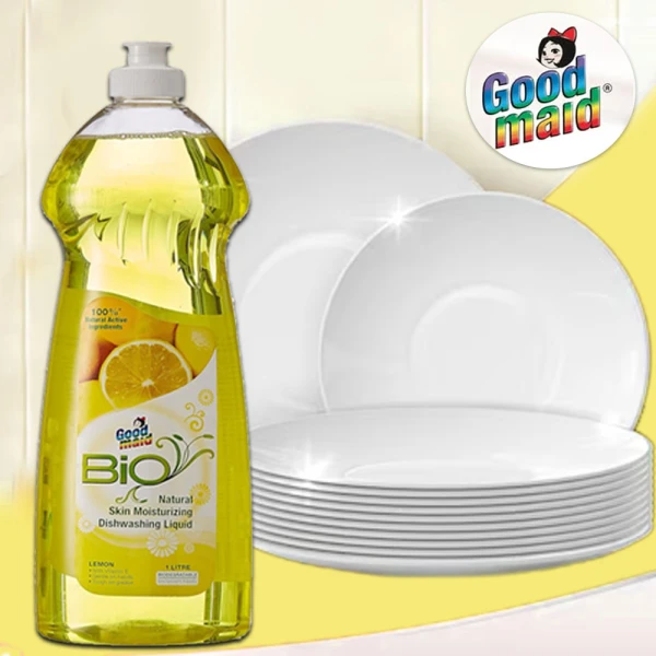 Goodmaid Bio Dishwashing Lemon 1Ltr