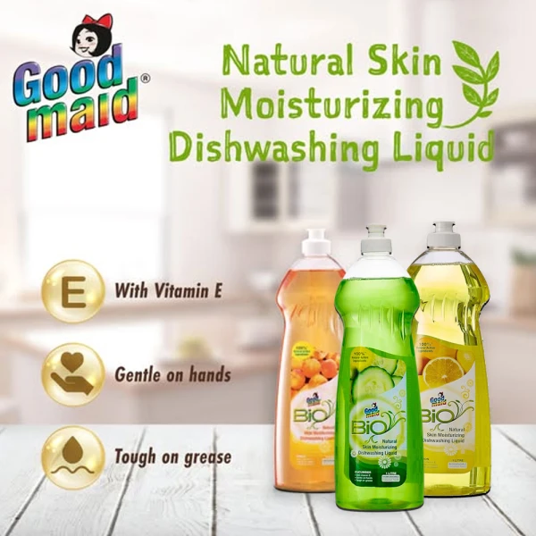 Goodmaid Bio Dishwashing Lemon 1Ltr