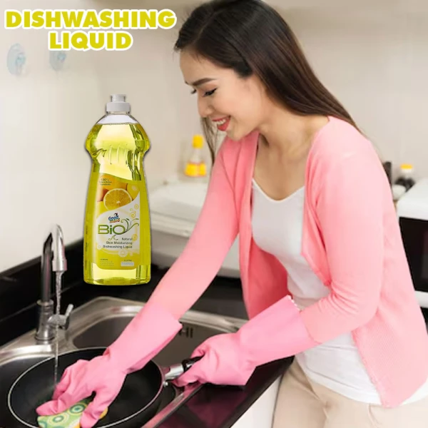 Goodmaid Bio Dishwashing Lemon 1Ltr