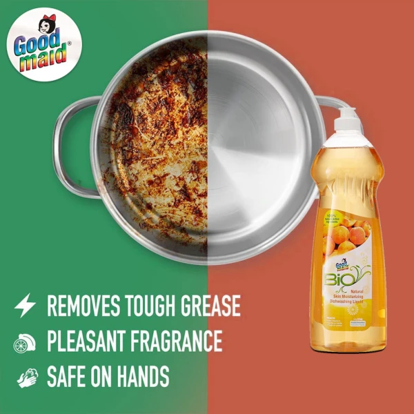 Goodmaid Bio Dishwashing Peach 1Ltr