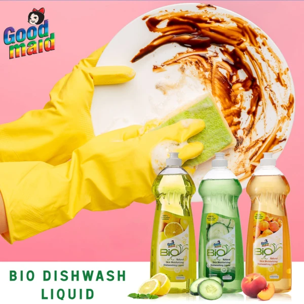 Goodmaid Bio Dishwashing Peach 1Ltr