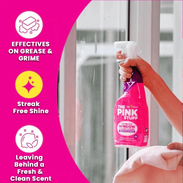 Pink Stuff Window & Glass Cleaner 750ml