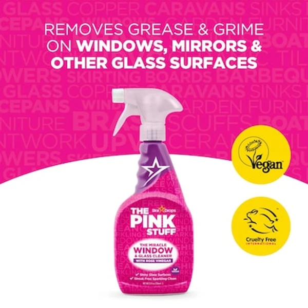 Pink Stuff Window & Glass Cleaner 750ml