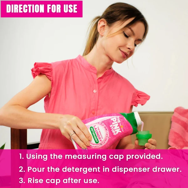 Pink Stuff Detergent Liquid Bio 960ml