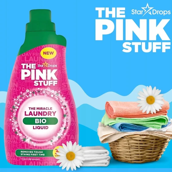Pink Stuff Detergent Liquid Bio 960ml
