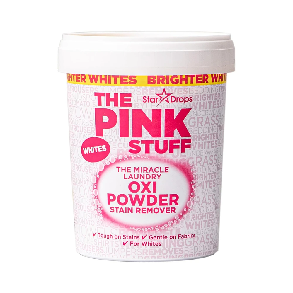 Pink Stuff Stain Remover Powder Whites 1Kg