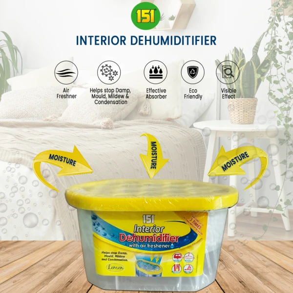 151 Interior Dehumidifier Lemon 225g