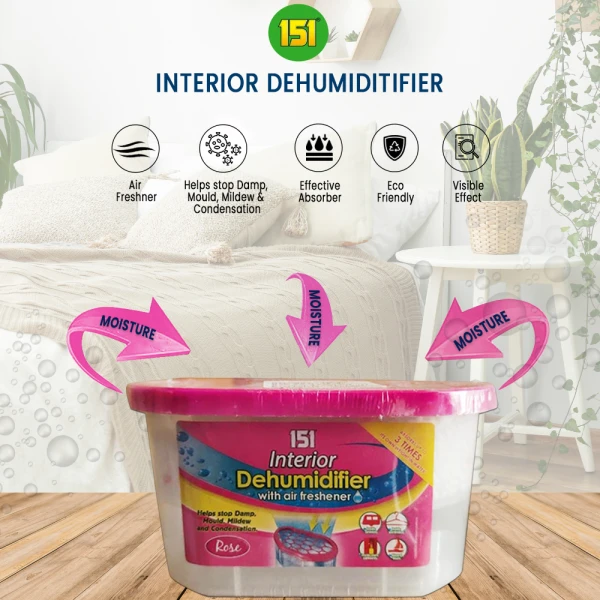 151 Interior Dehumidifier Rose 225g