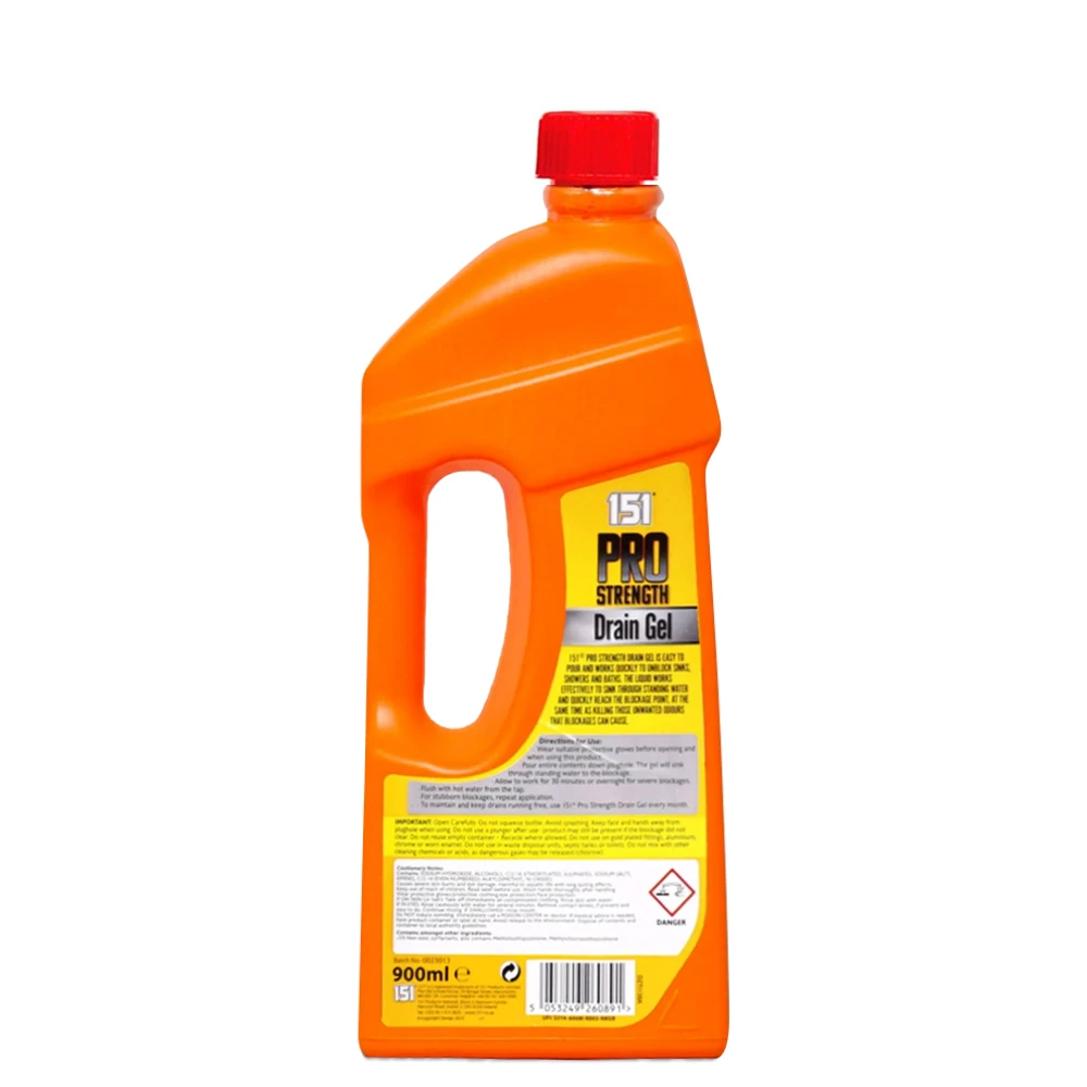 151 Pro Strength Drain Gel 900ml