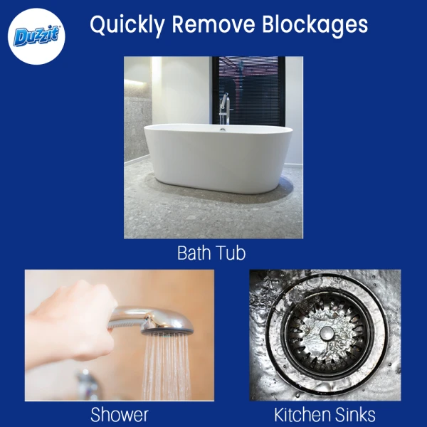 Duzzit Drain Unblocker Stick Reusable