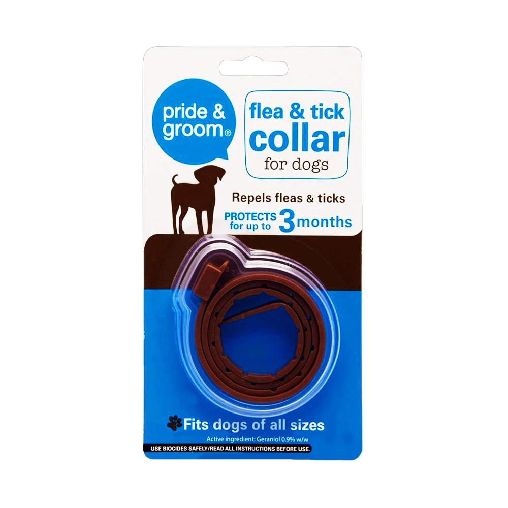 Pride & Groom Flea & Tick Collar for Dogs