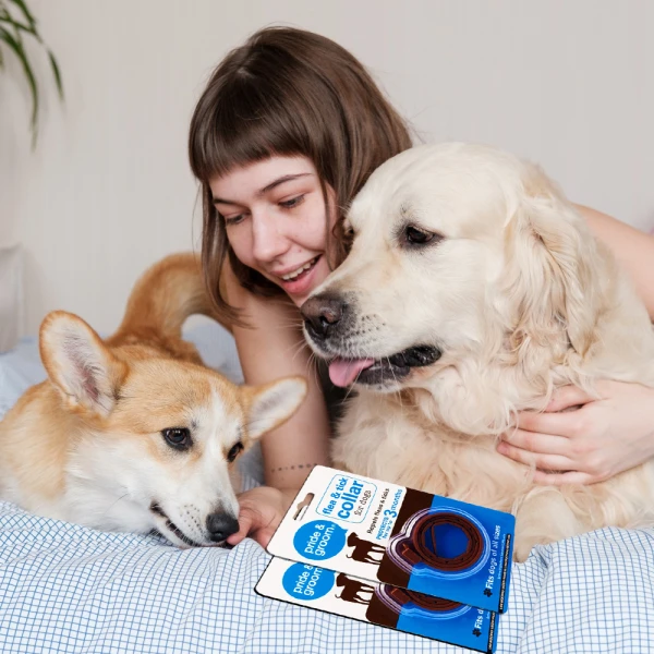 Pride & Groom Flea & Tick Collar for Dogs