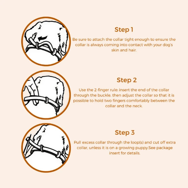 Pride & Groom Flea & Tick Collar for Dogs