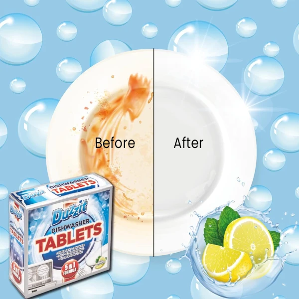 Duzzit 5 In 1 Dishwasher Tablet 12 tabs
