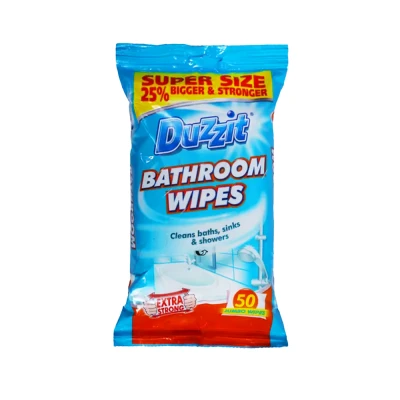 Duzzit Bathroom Wipes 50pc