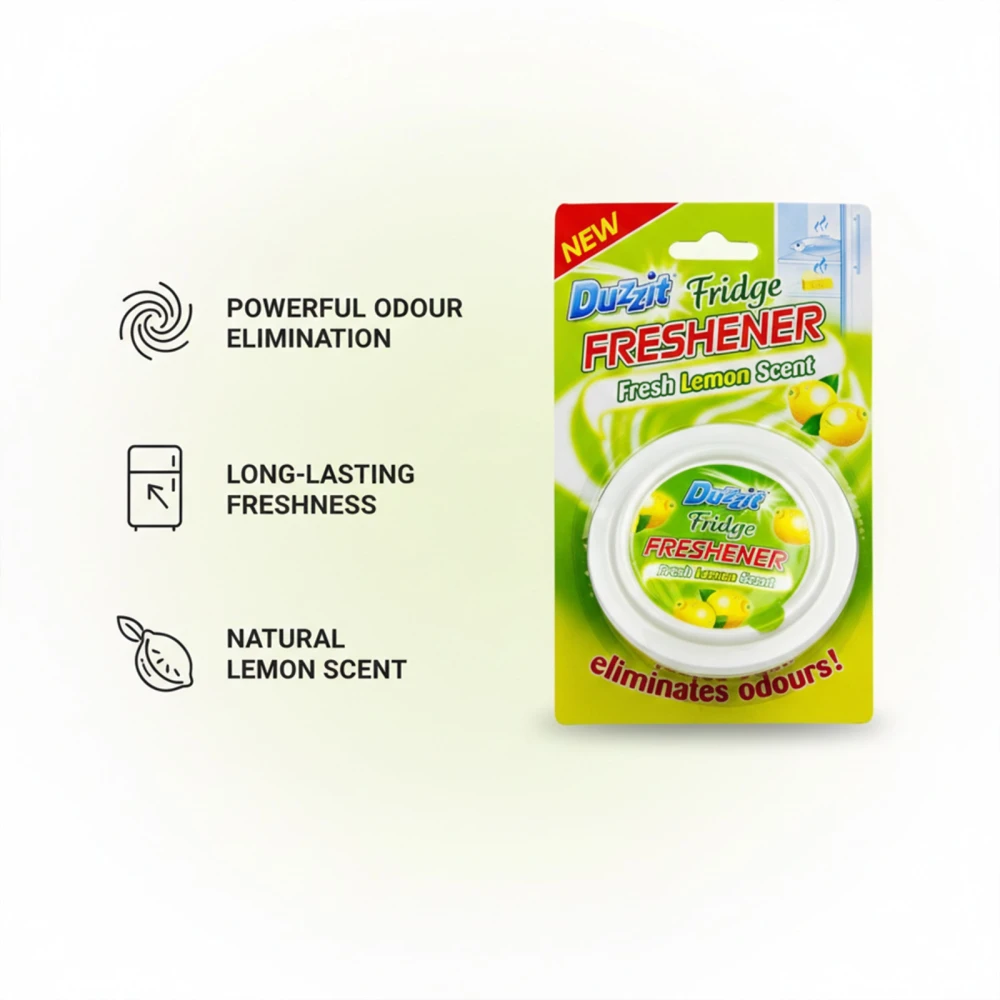 Duzzit Oval Fridge Fresh Lemon 1pc