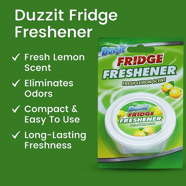 Duzzit Oval Fridge Fresh Lemon 1pc