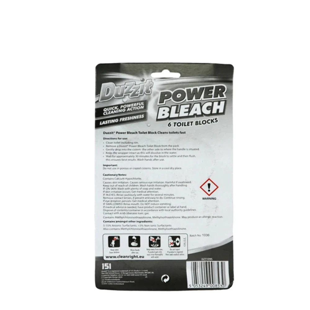 Duzzit Power Bleach Block 6pc