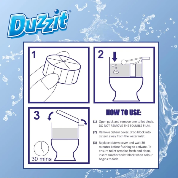 Duzzit Power Bleach Block 6pc