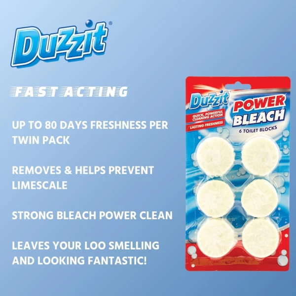 Duzzit Power Bleach Block 6pc