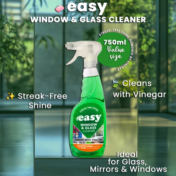 Easy Window & Glass Cleaner Spray 750ml