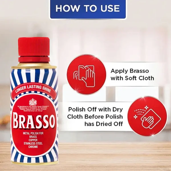 Brasso Metal Liquid 175ml