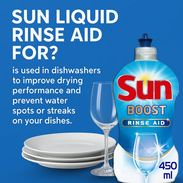 SUN Liquid Rinse AID 450ml - Best Dishwasher Liquid