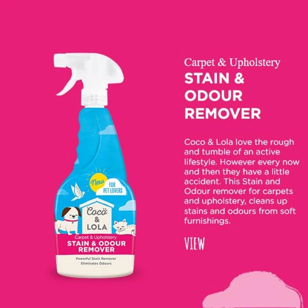 Coco & Lola Antibacterial Stain & Odour Remover 500Ml