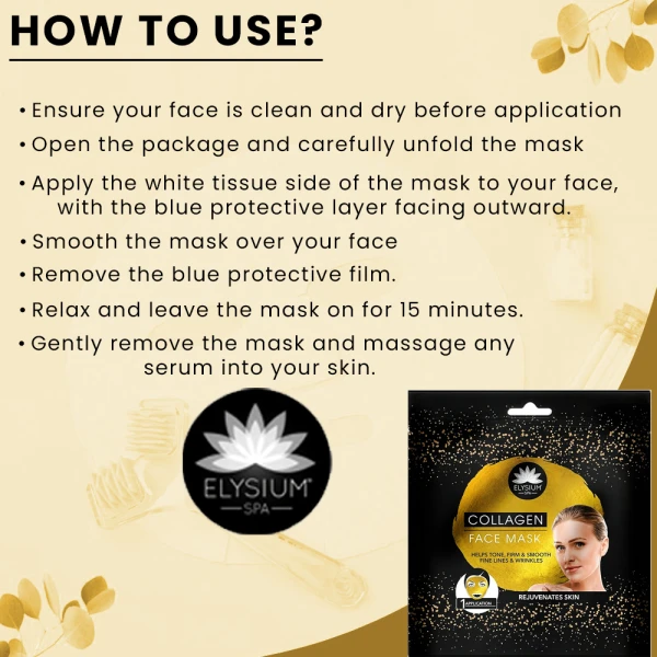 Elysium Spa Collagen Face Mask