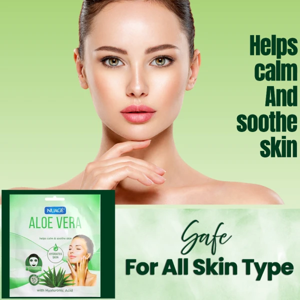 Aloe Vera & Hyaluronic Acid Face Mask