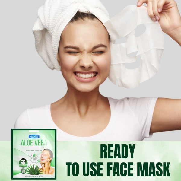 Aloe Vera & Hyaluronic Acid Face Mask