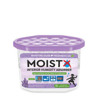 Moistx Interior Dehumidifier box 600ml Lavender