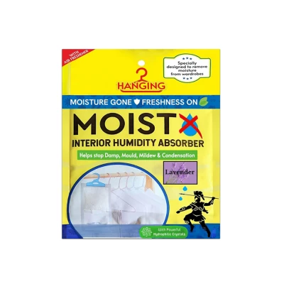Moistx Hanging Dehumidifier 500ml Lavender