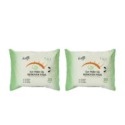 iCare Eye Makeup Remover Pads (Pack of 2)
