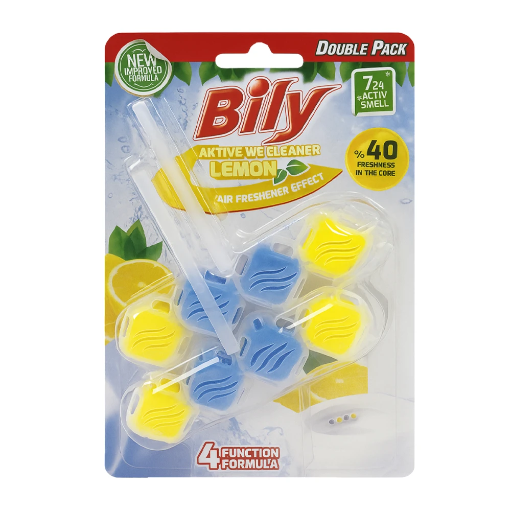 Bily Aktive WC Cleaner 2X50g Lemon