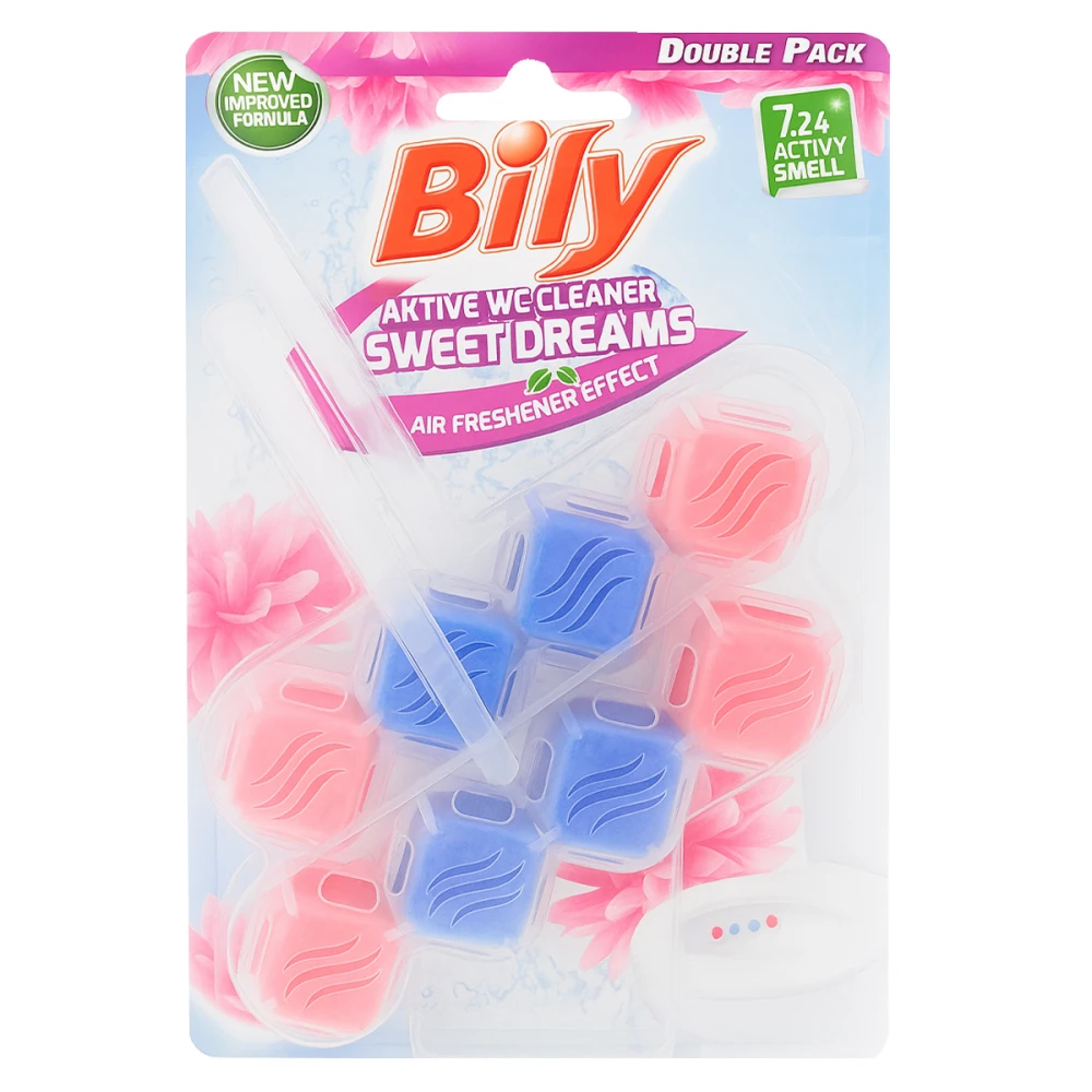 Bily Aktive WC Cleaner 2X50g Floral