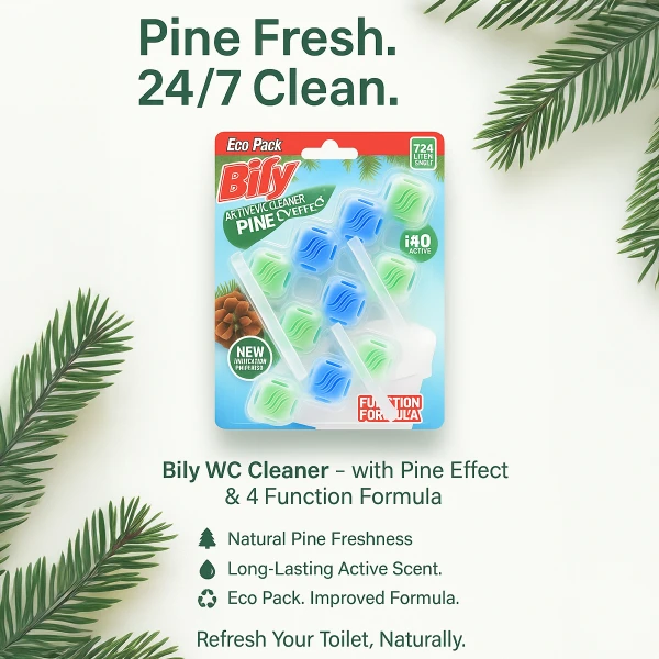 Bily Aktive WC Cleaner 3X50g Pine
