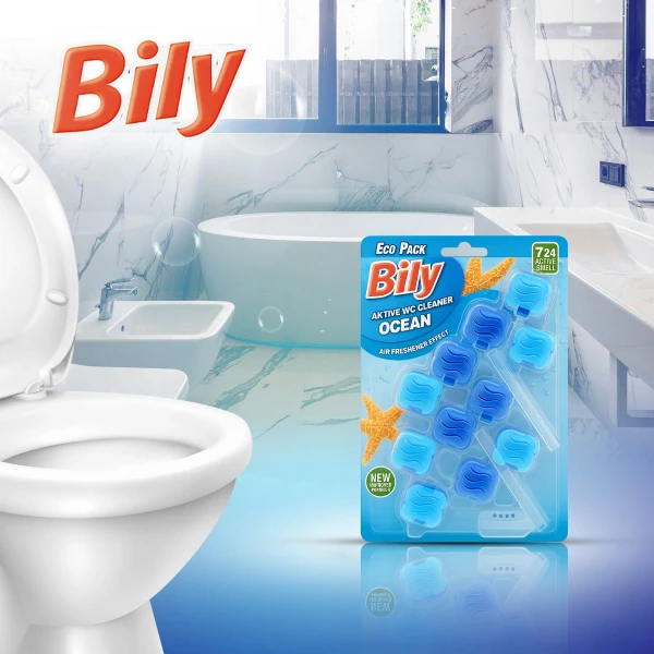 Bily Aktive WC Cleaner 3X50g Ocean