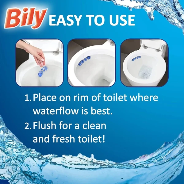 Bily Aktive WC Cleaner 3X50g Ocean