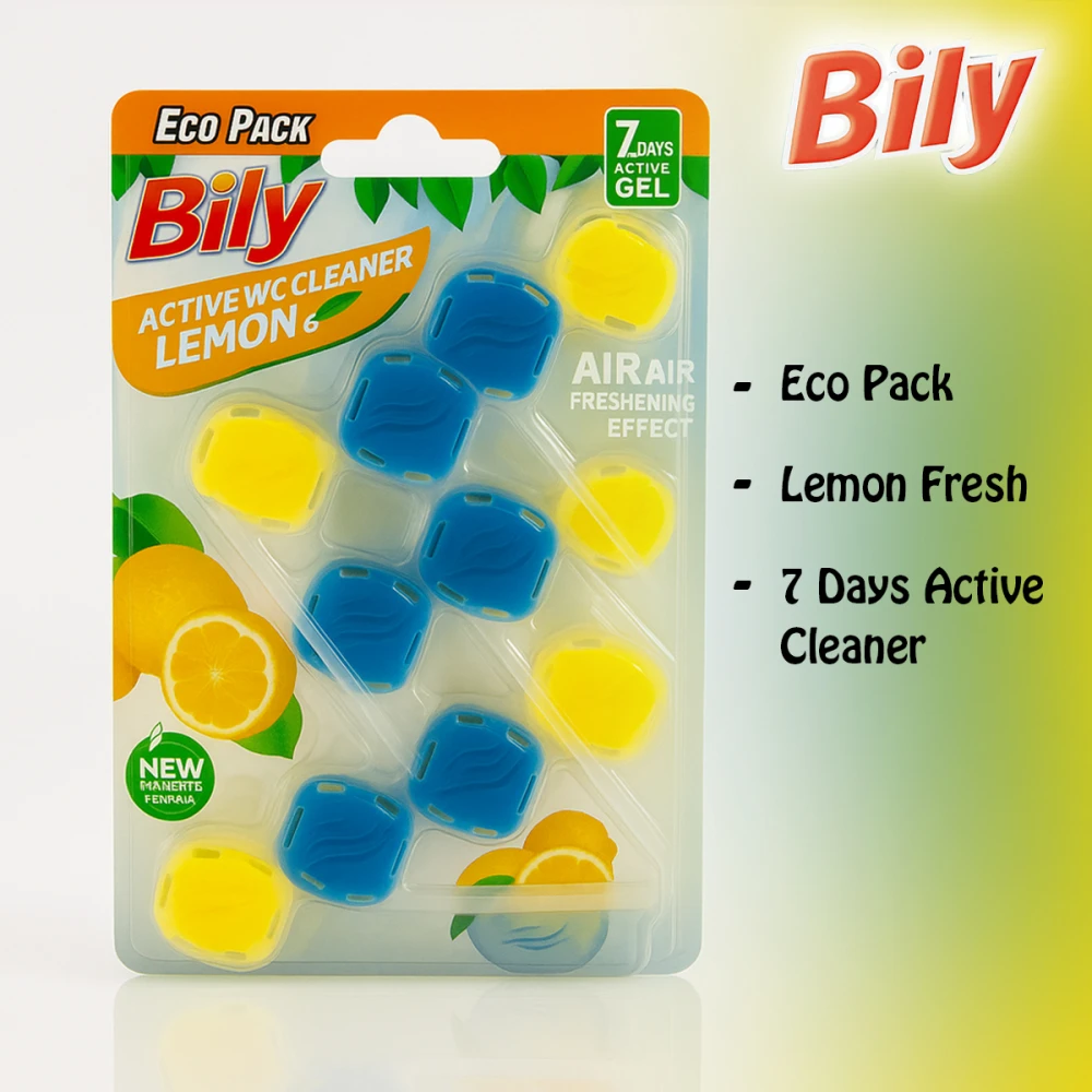 Bily Aktive WC Cleaner 3X50g Lemon