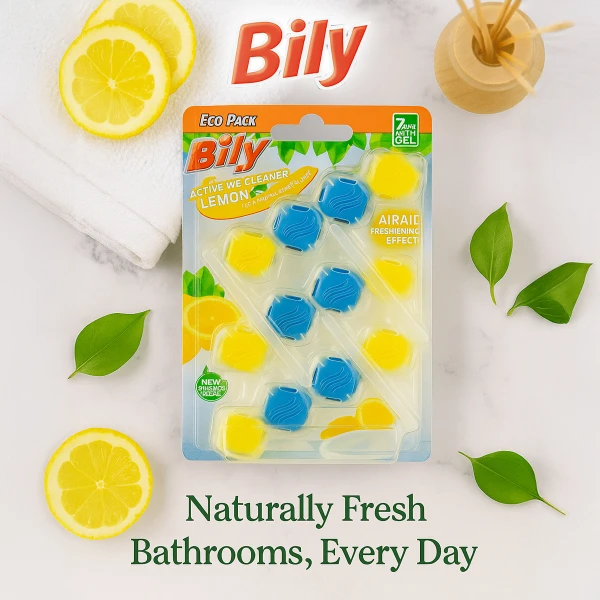 Bily Aktive WC Cleaner 3X50g Lemon