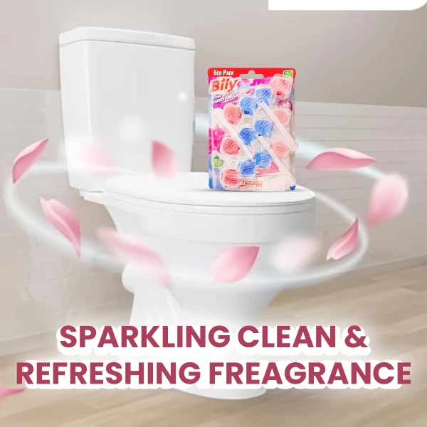 Bily Aktive WC Toilet Cleaner 3X50g Floral